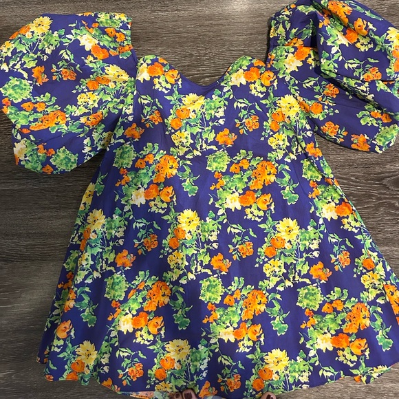 Caroline Constas floral print “Mini Palmer Dress” - Picture 6 of 10